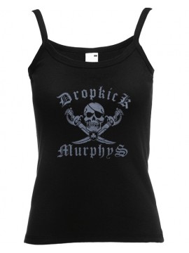 DROPKICK MURPHYS Jolly Roger Camiseta Tirantes Finos