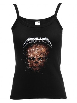 METALLICA Exploding Skull Camiseta Tirantes Finos