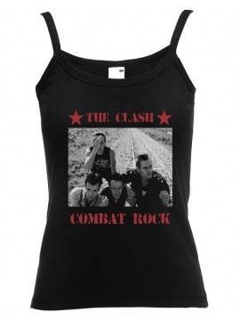 THE CLASH Combat Rock Camiseta Tirantes Finos
