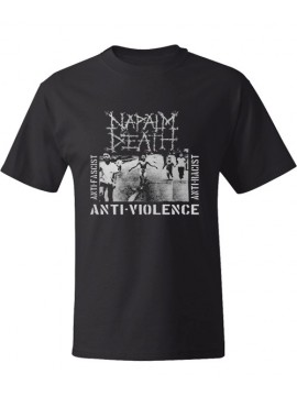NAPALM DEATH Anti-Violence Camiseta