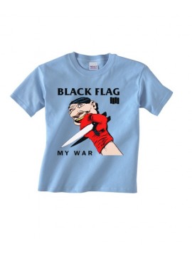 BLACK FLAG MY WAR Camiseta Niño
