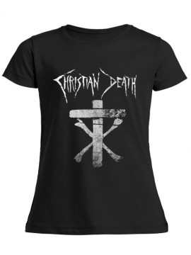 CHRISTIAN DEATH  Camiseta Chica