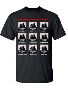 Darth Vader Expressions Camiseta