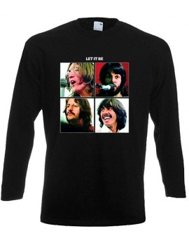 The Beatles Let it Be Camiseta Manga Larga