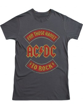 AC/DC For Those About to Rock Camiseta