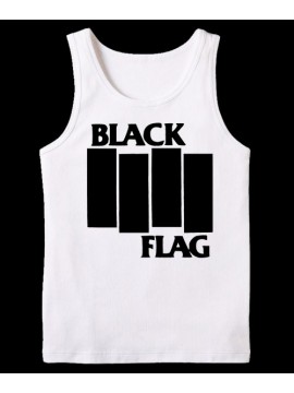 Camiseta Tirantes Black Flag